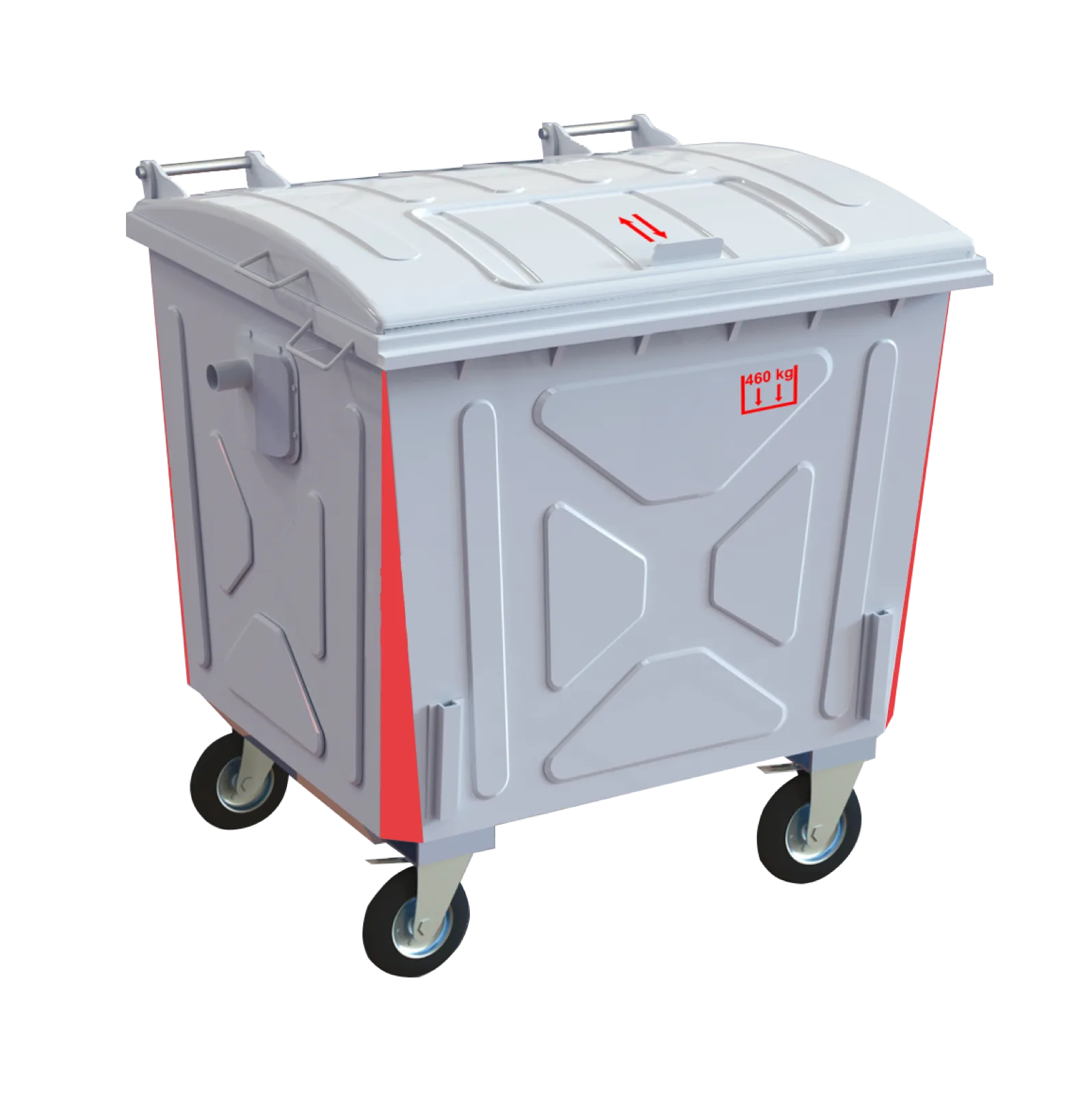 Мусорный контейнер Кмт-1100 (1100 л)