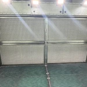 Водяная завеса для покрасочной камеры